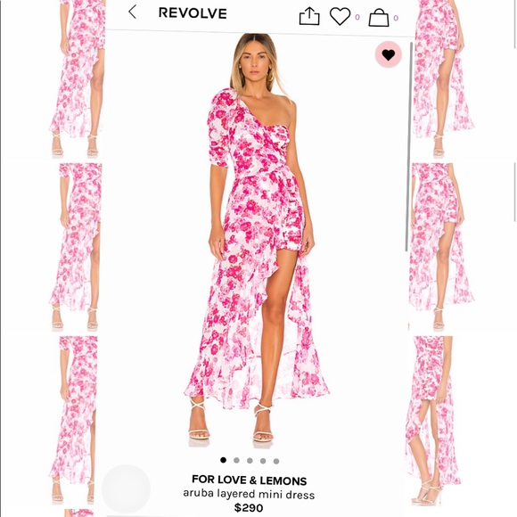 For Love And Lemons Dresses & Skirts - FOR LOVE + LEMONS ARUBA LAYERED MINI DRESS